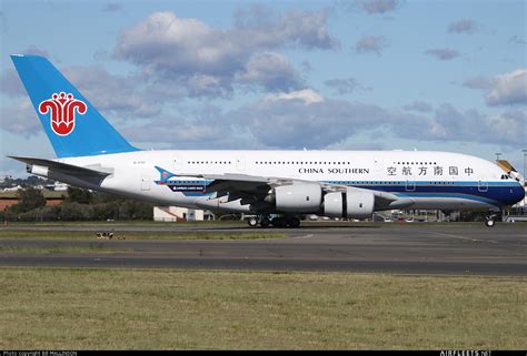 China Southern Airlines Airbus A380 B-6136 (photo 9611) | Airfleets ...