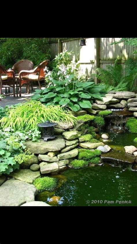 Serene | Waterfalls backyard, Water features in the garden, Backyard water feature