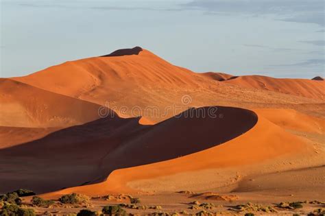 Sunrise in Sossusvlei stock photo. Image of dead, dune - 237282796