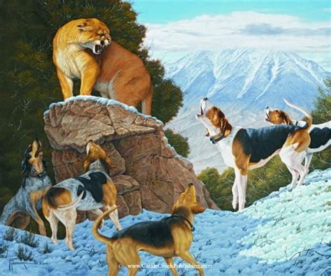 Image result for dogs vs mountain lion silhouette | Wildlife art, Animal drawings, Hunting drawings