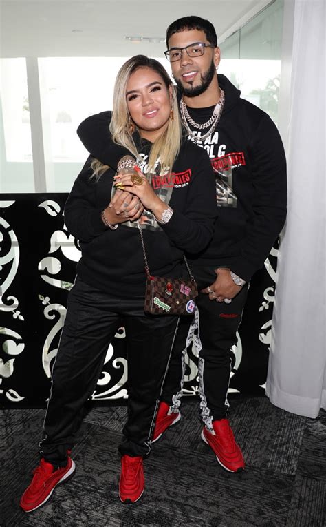 Twinning from Anuel AA & Karol G's Cutest Couple Moments | E! News