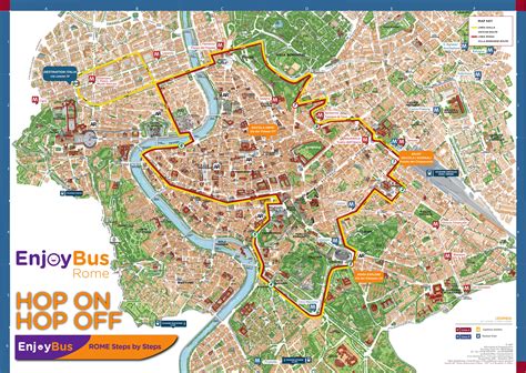 EnjoyBus Rome: Hop-On, Hop-Off Bus Tour with Attractions Upgrade - Save 20%