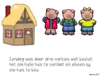 Afrikaans Drie varkies DIE STORIE | Health lesson plans, Picture story for kids, Afrikaans