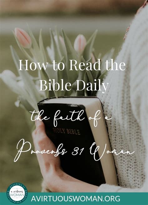 How to Read the Bible Daily + 30 Day Reading Plan for the Gospel of John