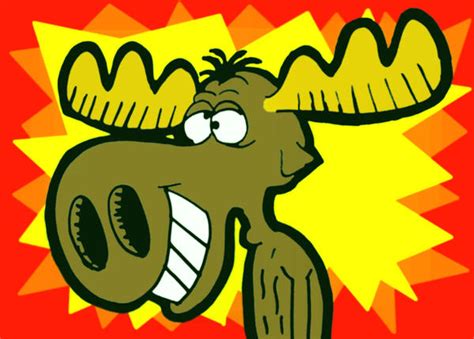 Bullwinkle Portrait of a moose by mightyfilm on DeviantArt