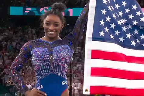 Simone Biles Olympic Trial Floor Routine 2024 - Berte Celisse