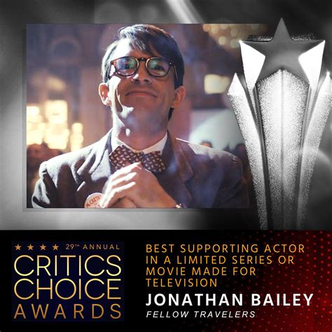 Jonathan Bailey has won Best Supporting Actor in a Limited Series or ...