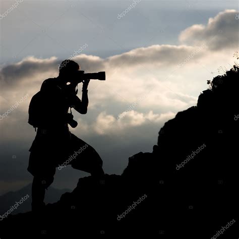 Photographer, silhouette — Stock Photo © sirer61 #1749379