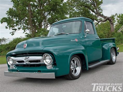 1955 Ford F-100 - Classic Combo - Custom Classic Trucks Magazine