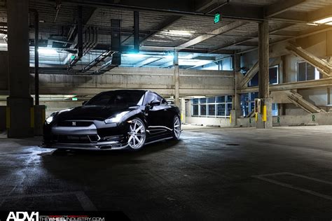 Customized Black Nissan GT-R Goes Sinister and Mysterious — CARiD.com Gallery