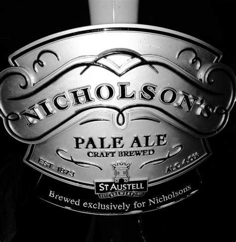 NICHOLSON'S PALE ALE | St Austell Brewery | Cornwall ღ⊰n | Craft brewing, Pale ale, St austell ...
