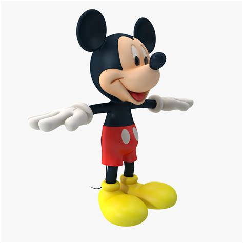 mickey mouse 3d model