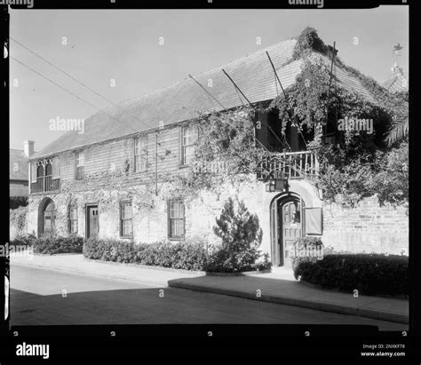 Oldest House, St. Augustine, St. Johns County, Florida. Carnegie Survey of the Architecture of ...