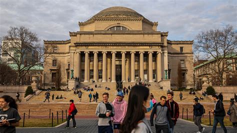 Columbia University Drops Out of U.S. News Rankings for Undergraduate ...