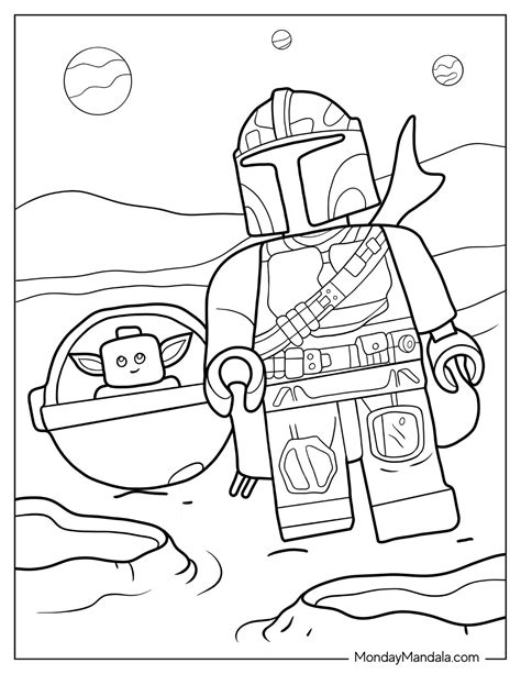 24 Lego Star Wars Coloring Pages (Free PDF Printables)