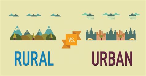 RURAL VS URBAN