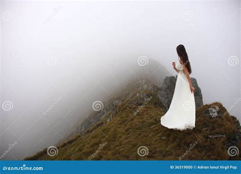 Woman fearing the unknown stock photo. Image of dreamy - 36319000