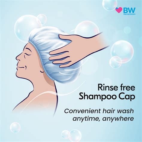 BW Rinse Free Shampoo Cap - BW Generation