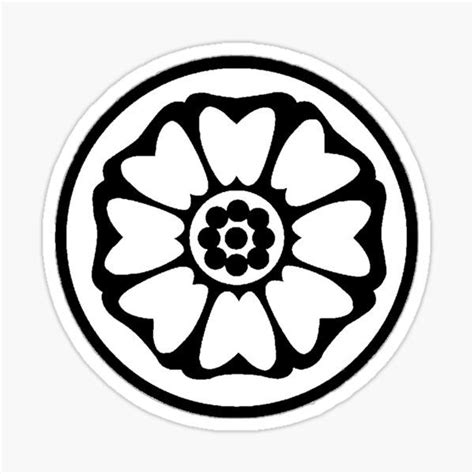 "White Lotus Symbol From Avatar the Last Airbender (ATLA)" Sticker for ...