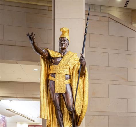 Kamehameha I Statue, U.S. Capitol for Hawaii | AOC