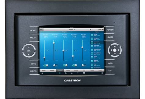 Product: Crestron TST-600-WALL-B-T 5.7in Wall Mount Wireless Touch ...