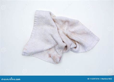 Dirty towel stock photo. Image of colorful, softness - 112297376