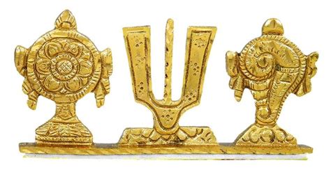 Symbol of Vishnu - Brass Sculpture | Vishnu, Hindu symbols, Symbols