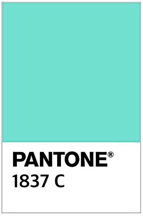 Tiffany Blue . . . Pantone 1837 | Tiffany & Co. | Pantone, Pantone ...