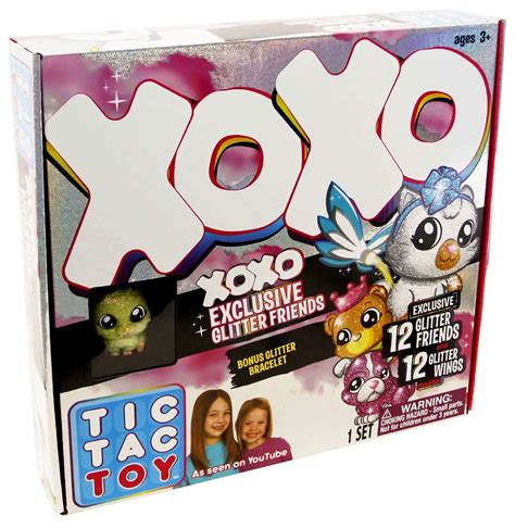 Tic Tac Toy XOXO Exclusive Glitter Friends Mystery Set Blip Toys - ToyWiz