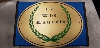 The Laurels Bespoke Brass Sign | john rutter | Flickr