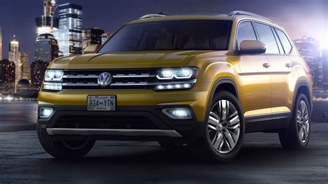 Volkswagen unveils new 2018 Atlas, its largest SUV for U.S.