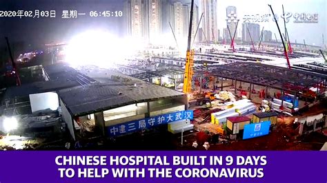 Chinese hospital built in 9 days to help with the coronavirus [Video]