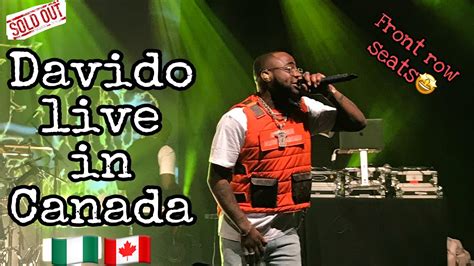 DAVIDO LIVE IN CANADA (FULL PERFORMANCE|A GOOD TIME TOUR|VLOG#5 - YouTube