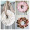 24 Cute Coffee Filter Wreaths- A Cultivated Nest