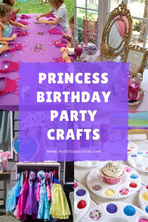 Princess theme crafts, games and activities for a princess 1st birthday party #princ… | Princess ...