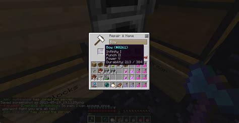 How to repair a bow? - Survival Mode - Minecraft: Java Edition ...