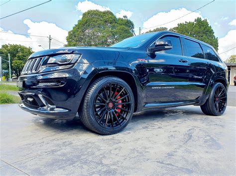 Grand Cherokee Wheels | 22" GT Form Anvil Gloss Black