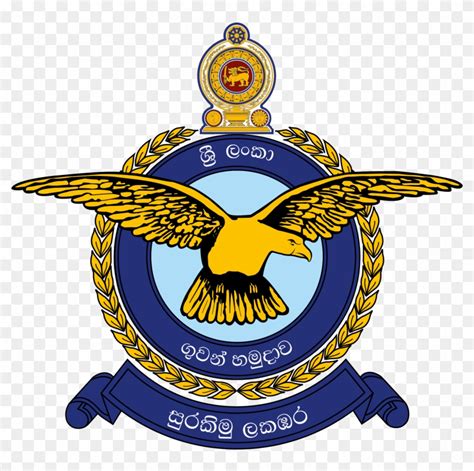 Sri Lanka Air Force Emblem - Sri Lanka Air Force Logo, HD Png Download ...