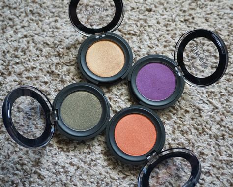 Makeup, Fashion & Royalty: Review: City Color Cosmetics City Chic Eye Shadows! (Swatches + Look!)