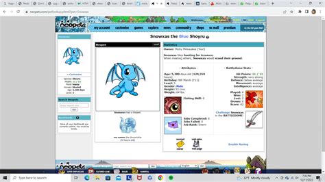 Adopted From Lost and Pound For My Ice Hissi Morphing Potion : r/neopets