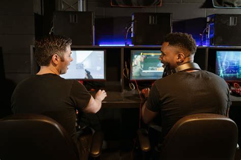 Men Playing Computer Games · Free Stock Photo