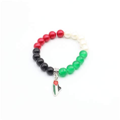 Palestine Bracelet Palestine Map Bracelet Palestinian - Etsy