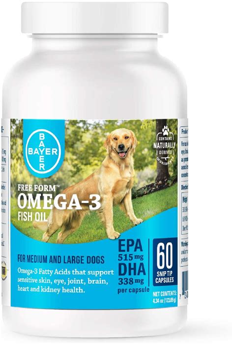 Omega-3 Free Form Fish Oil for Medium and Large Dogs - CountrysidePet ...