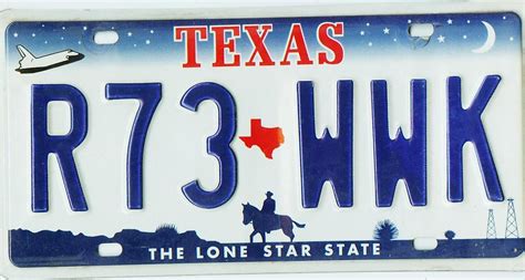 Texas License Plate | License plate, State license plate, Lone star state