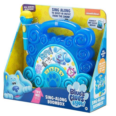 Nickelodeon Blue's Clues and You Sing Along Boombox With Microphone 1 ...