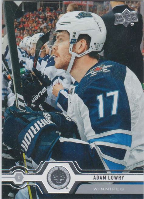 Adam Lowry - Winnipeg Jets 2019-2020 Upper Deck s1 #107