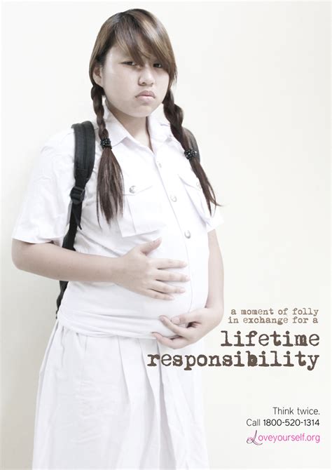 Teenage Pregnancy Social Awareness Poster on Behance