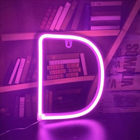 QiaoFei Letter Neon Signs Led Pink Neon Light up India | Ubuy