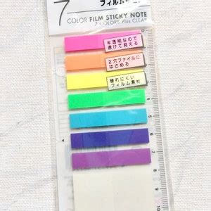 Thin Sticky Notes, Rainbow Sticky Notes, Colorful Sticky Notes, Skinny Sticky Notes, Page Marker ...