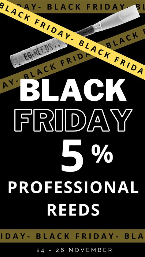 Black Friday 2023: An opportunity to save! | www.eg-reeds.com